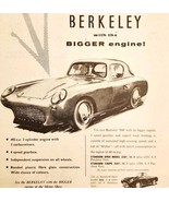 1957 Berkeley Cars Limited 500 Import Advertisement Autocar Automobilia ... - €34,69 EUR