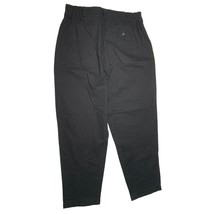 New Basic Editions Boys Size 16 Black Pleated Front Black Pants Tapered y2k Ret - $18.80