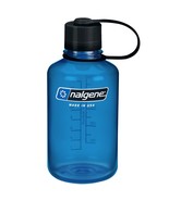 Nalgene Sustain 16oz Narrow Mouth Bottle (Blue w/ Black Cap) Recycled Re... - €12,83 EUR