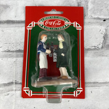 Coca-Cola American Classics Enjoying A Coke Figurine #67004 Girl Boy Fig... - $13.21