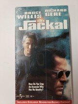 The Jackal VHS Tape Brand New Factory Sealed Rated R 2hours and 5 minutes Movie - £7.08 GBP