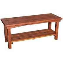 COFFEE TABLE - Amish Red Cedar Patio Furniture - $559.97