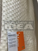 Brand New IKEA HORNMAL 51x67 &quot; Off White Throw 205.290.95 - $46.99