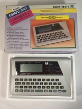 1996 Rom-Tech Compu-Dict English/Polish Polish/German Translator / Dictionary - £31.64 GBP