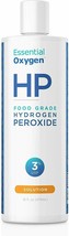 Essential Oxygen Food Grade Hydrogen Peroxide, Natural Cleaner, 3%, 16 O... - £13.01 GBP