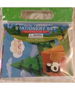 Mini Travel Stationary Set - Happy Camper Notebook - Camera Eraser - Sti... - €5,97 EUR
