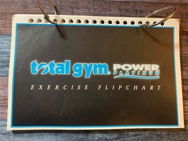 Total Gym Power Platinum Exercise Flip Chart - £19.63 GBP