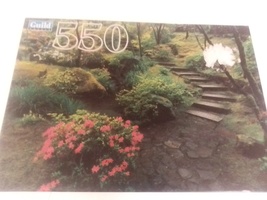 Guild Japanese Gardens in the Spring OR 550 Piece Jigsaw Puzzle 14&quot; X 18... - $29.99