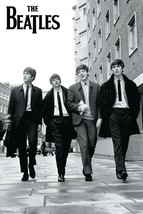 Beatles Poster Group Shot Black And White 24 inches by 36 inches - $8.96
