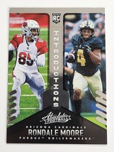 2021 Rondale Moore Introductions Rookie Card Panini Absolute Nfl Football Card - £4.71 GBP