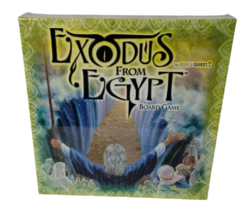 BibleQuest Exodus From Egypt Board Game Religious Learning Ten Commandments New - £14.54 GBP