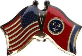 Wholesale Pack of 50 USA American Tennessee State Flag friendship crossed Bike H - $144.88