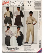 McCalls Sewing Pattern # 3873 Misses Skirts Pants and Shorts uncut - £3.91 GBP