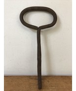 Vtg Antique Primitive Cast Iron Rustic Metal Ice Block Hay Hook Farm Too... - £45.06 GBP