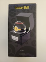Pokemon Luxury Ball The Wand Company Official Replica Figure Black Pokeball - $135.90