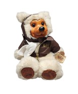 1992 Signed Robert Raikes Bear Lindy Jr Flight Bear Wooden Face-Feet By ... - $70.07 CAD
