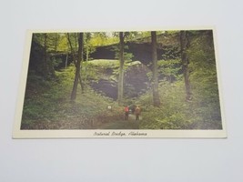 Vintage Postcard Natural Bridge Of Alabama Scenic Travel - £4.63 GBP
