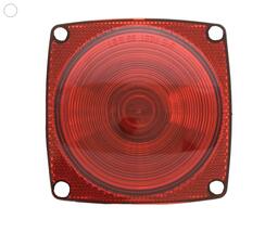 Uriah Products UL440021 4-½&quot; Square red Replacement Lens - €17,02 EUR