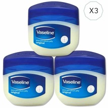 3 x  Vaseline Original Skin Ointment 100 ml/ 3.4oz | Moisturizer for Body - £22.49 GBP