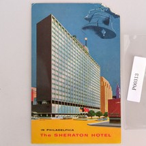 Vintage 1960s Postcard Sheraton Hotel Philadelphia PA 1725 Kennedy Blvd - $9.89