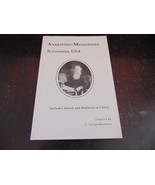 Anabaptist-Mennonites Nationwide U. S. A. by C. Nelson Hostetter (Trade... - $9.49
