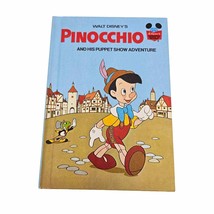 Vintage 1973 Walt Disney’s Pinocchio and His Puppet Show Adventure Story... - $7.90