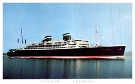 Santa Rosa Santa Paula Cruise Ship Unused Postcard Caribbean South America - £41.17 GBP