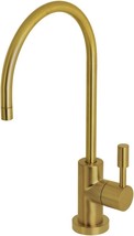 Kingston Brass Ks8197Dl Concord Single Handle Water Filtration, Brushed Brass - £61.50 GBP