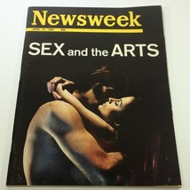 VTG Newsweek Magazine April 14 1969 - Sex and the Arts / Newsstand / No Label - £18.98 GBP