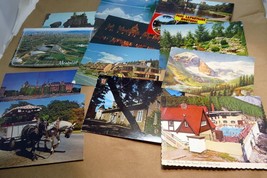 Mix lot of posted Postcard from Canada lot of of 12  1990&#39;s - £5.98 GBP