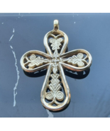 925 STERLING SILVER 6TH CENTURY BYZANTINE MUSEUM REPRODUCTION CROSS PENDANT - $1,588.24 MXN