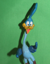 Vintage Warner Bros Looney Tunes Cartoon The Road Runner Vinyl Toy 1978 9&quot; Tall - £19.83 GBP