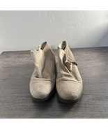 Sorel Major Low Ankle Boots Tan Suede/Canvas Women’s Size 8 - $34.72 CAD