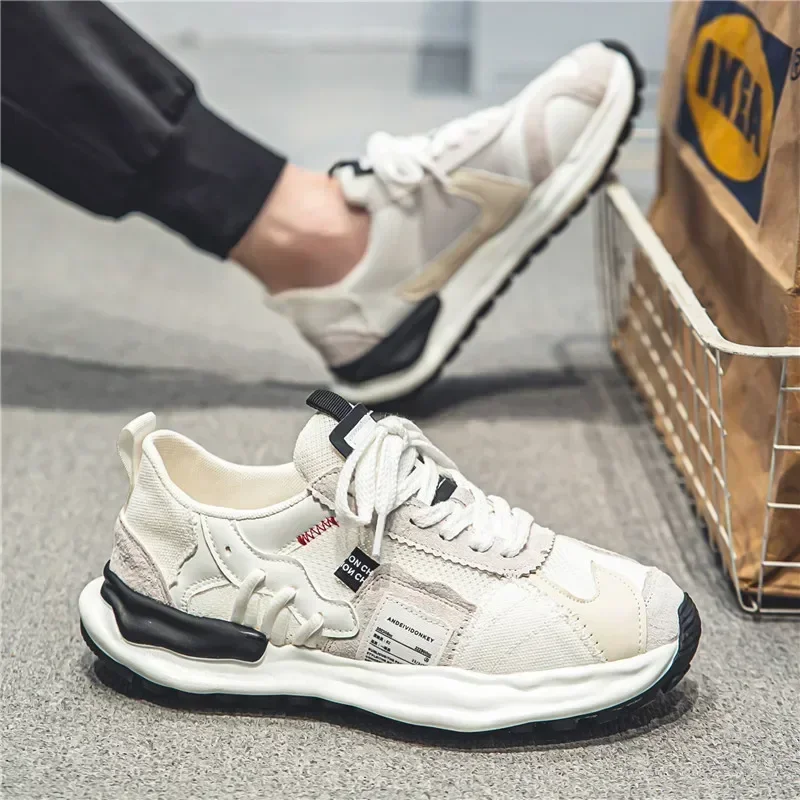 New Men&#39;s Casual Shoes Quality Fashion Men&#39;s Sneakers Outdoor All-match Comforta - £28.37 GBP