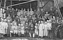 Staßfurt Germany~Workers At KALIBERGWERK-POTASH MINE~1929 Photo Postcard - £15.57 GBP