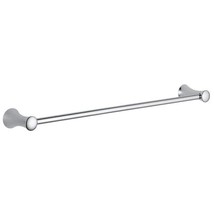 Delta Lahara 24&quot; Wall Mount Towel Bar Bath Hardware Accessory in Polished Chrome - £21.27 GBP