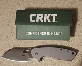 CRKT Pilar Large 5315 Frame Lock Folding Pocket Knife Stainless Steel - £27.14 GBP