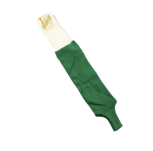 NOS Vintage 80s Adult Nylon Athletic Sport Stirrup Soccer Socks Green White - $19.75