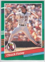 M) 1991 Donruss Baseball Trading Card - Chuck Finley #692 - $1.97