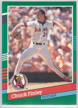 M) 1991 Donruss Baseball Trading Card - Chuck Finley #692 - £1.54 GBP