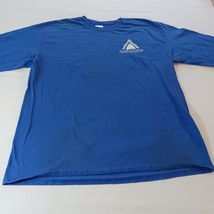 Gildan Ultra Cotton Capstone Landscaping & Lawn Men's Blue T-Shirt Long Sleeve L image 9