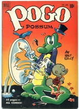 POGO POSSUM #4 1951-DELL COMICS-WALT KELLY ART ISSUE FN - £69.77 GBP