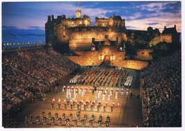 Postcard Scotland Edinburgh The Military Tattoo Evening - £3.05 GBP