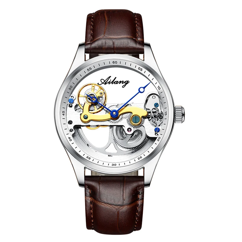 concept watch transparent  automatic mechanical watch men casual fashion diesel