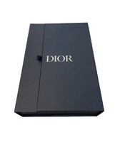 Authentic Dior Magnetic Empty Gift Storage Box Blue 15” X 10” X 3” - £18.26 GBP