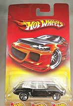 2007 Hot Wheels Walmart Exclusive Red Card Series &#39;69 CAMARO Black w/Chrome 5 Sp - $11.00