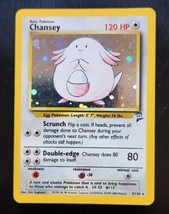 2000 Pokémon Base Set 2 CHANSEY Holo Rare Basic #3/130 Nice Condition. Ungraded - £14.95 GBP