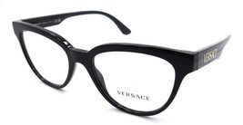 Versace Eyeglasses Frames VE 3315 GB1 54-18-145 Black Made in Italy - £88.07 GBP