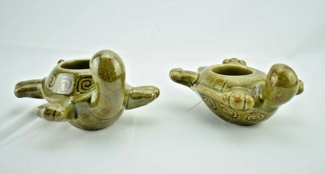Primary image for PartyLite Decorative Turtles Candle Holders Pair Votive Tealight)