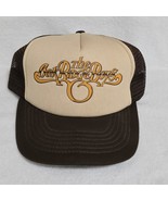 VTG The OAK RIDGE BOYS Mesh Snapback Trucker Hat 80s Country Music Brown - $48.51